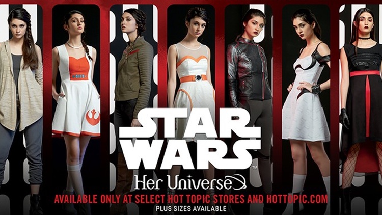 Star Wars: la linea di moda ispirata al Risveglio della Forza