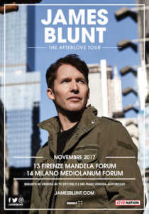 James Blunt Tour 2017