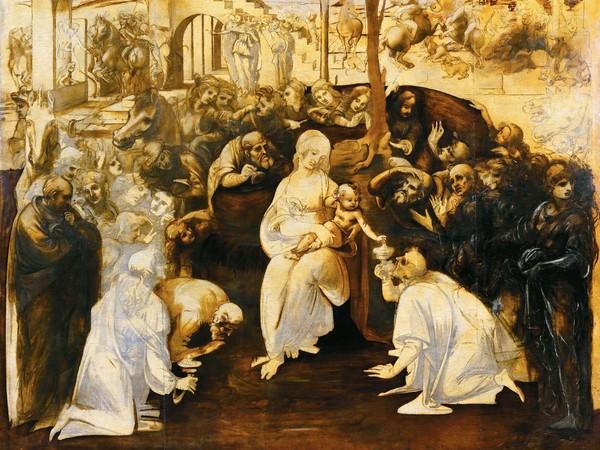 Leonardo Adorazione dei Magi
