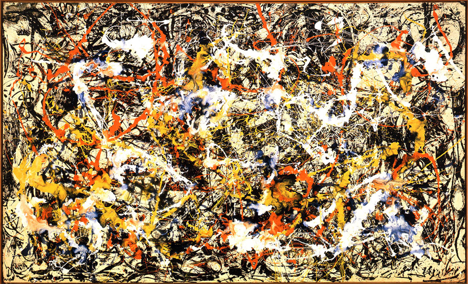 pollock cia espressionismo astratto