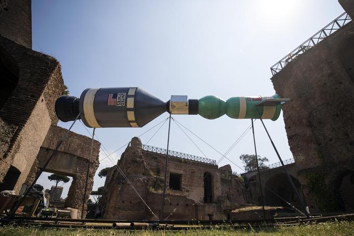 Mostra Roma Arte contemporanea sul Palatino