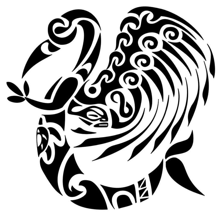 simbolo tatuaggi maori manaia