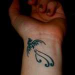 tatuaggi piccoli femminili fenice