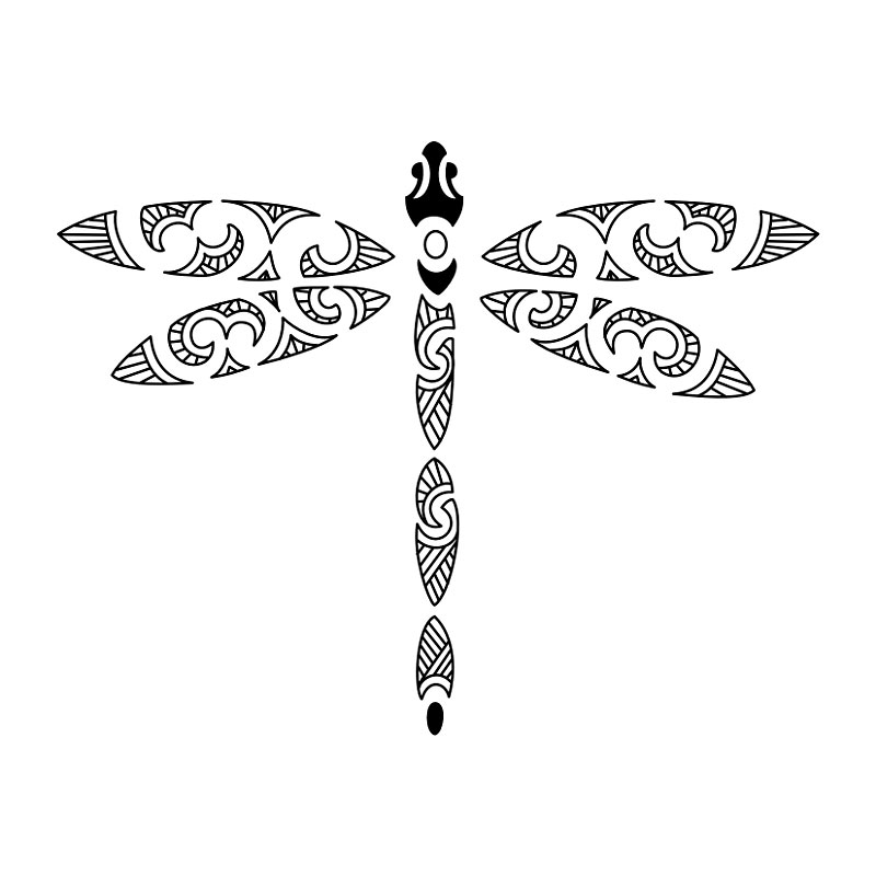 tatuaggi tribali significato libellula
