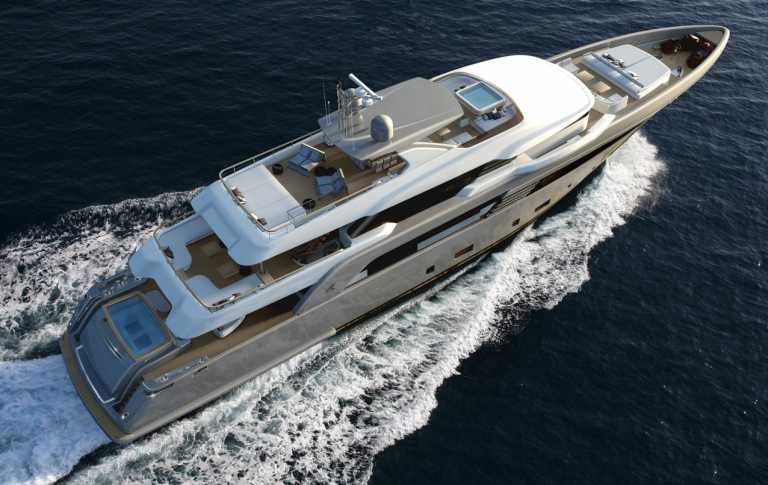 Fascino anni sessanta con CRN Superconero 50 metri