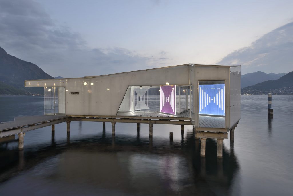 Daniel Buren Lago Iseo