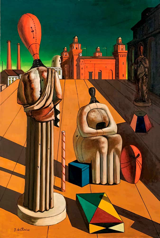 Giorgio De Chirico arte curiosità