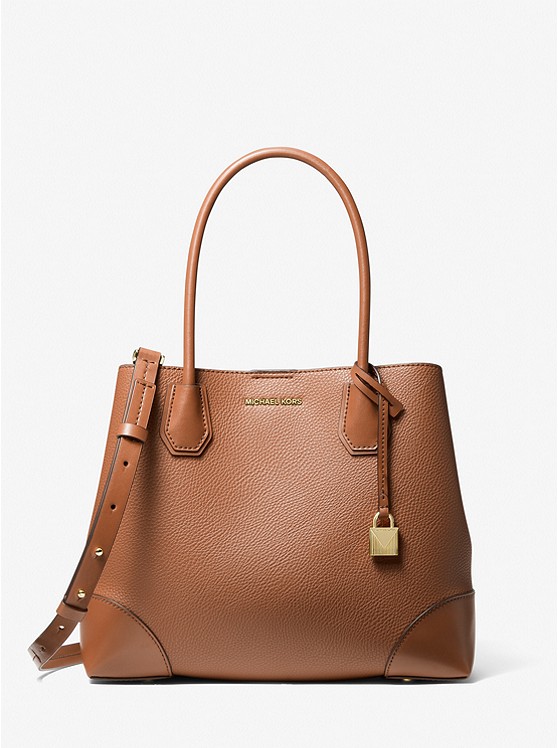 Borsa tote Mercer Gallery media in similpelle martellata