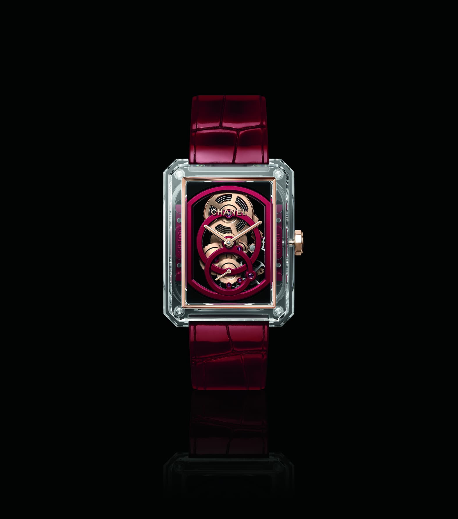 Chanel BOY FRIEND X-RAY SKELETON Edition Rouge