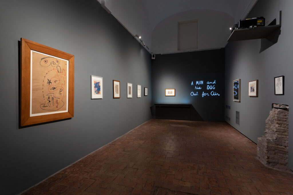 Gribouillage / Scarabocchio mostra Villa Medici Roma