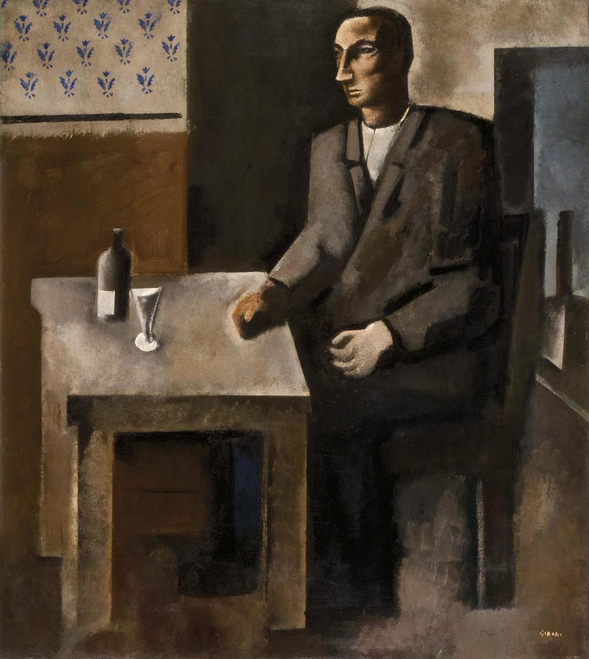 Mario Sironi, Il bevitore,