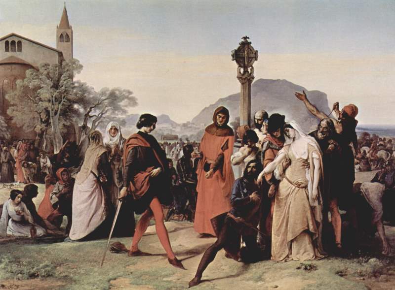 Vespri siciliani Hayez