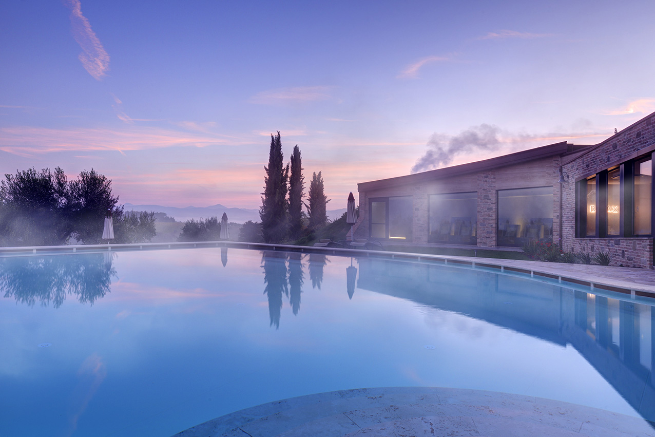 Borgobrufa SPA - Piscina esterna riscaldata