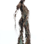 FRANCESCO DI LUCA, RUSTICLES 2023 TECNICA MISTA FERRO SALDATO OSSIDI DI FERRO E RAME POLIURETANO, 212 X 60 X 50 CM