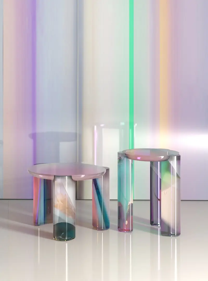 GLAZE table family