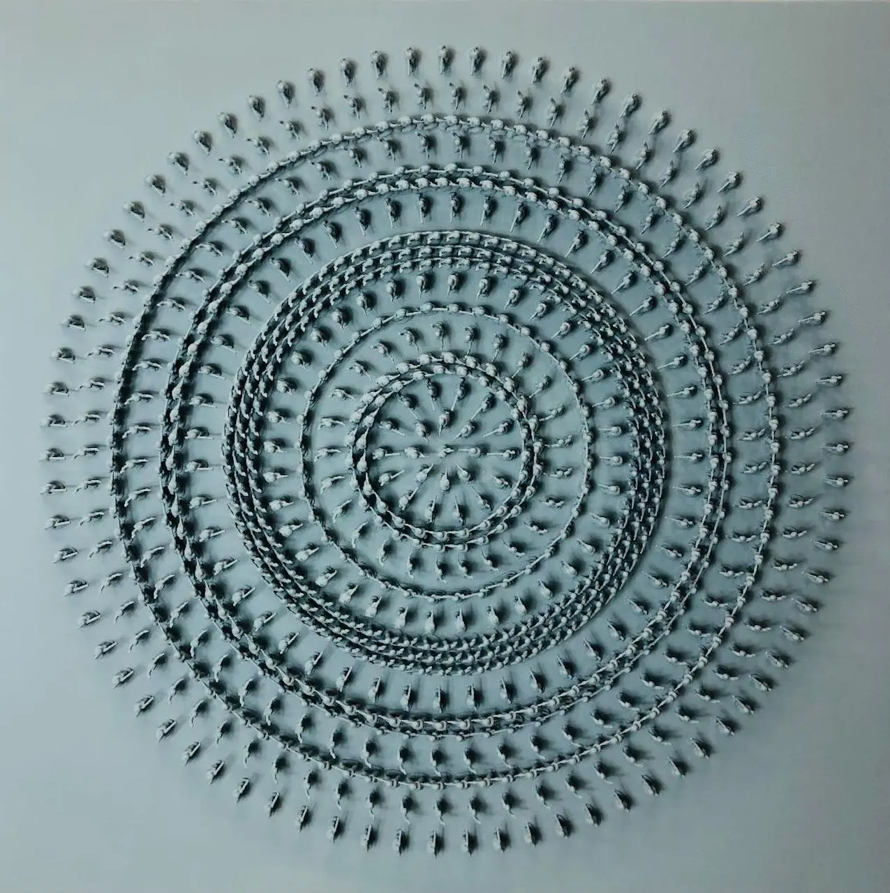 Paolo Ceribelli, Tutto torna, 65x65 cm