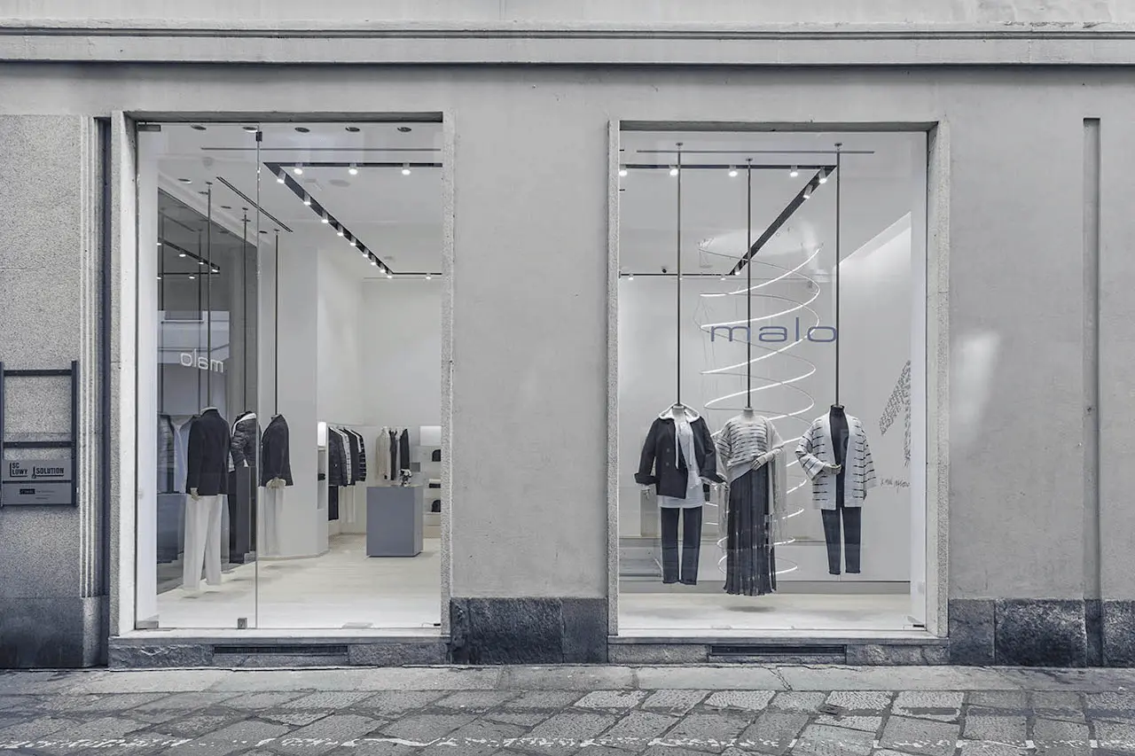 MALO boutique via della spiga