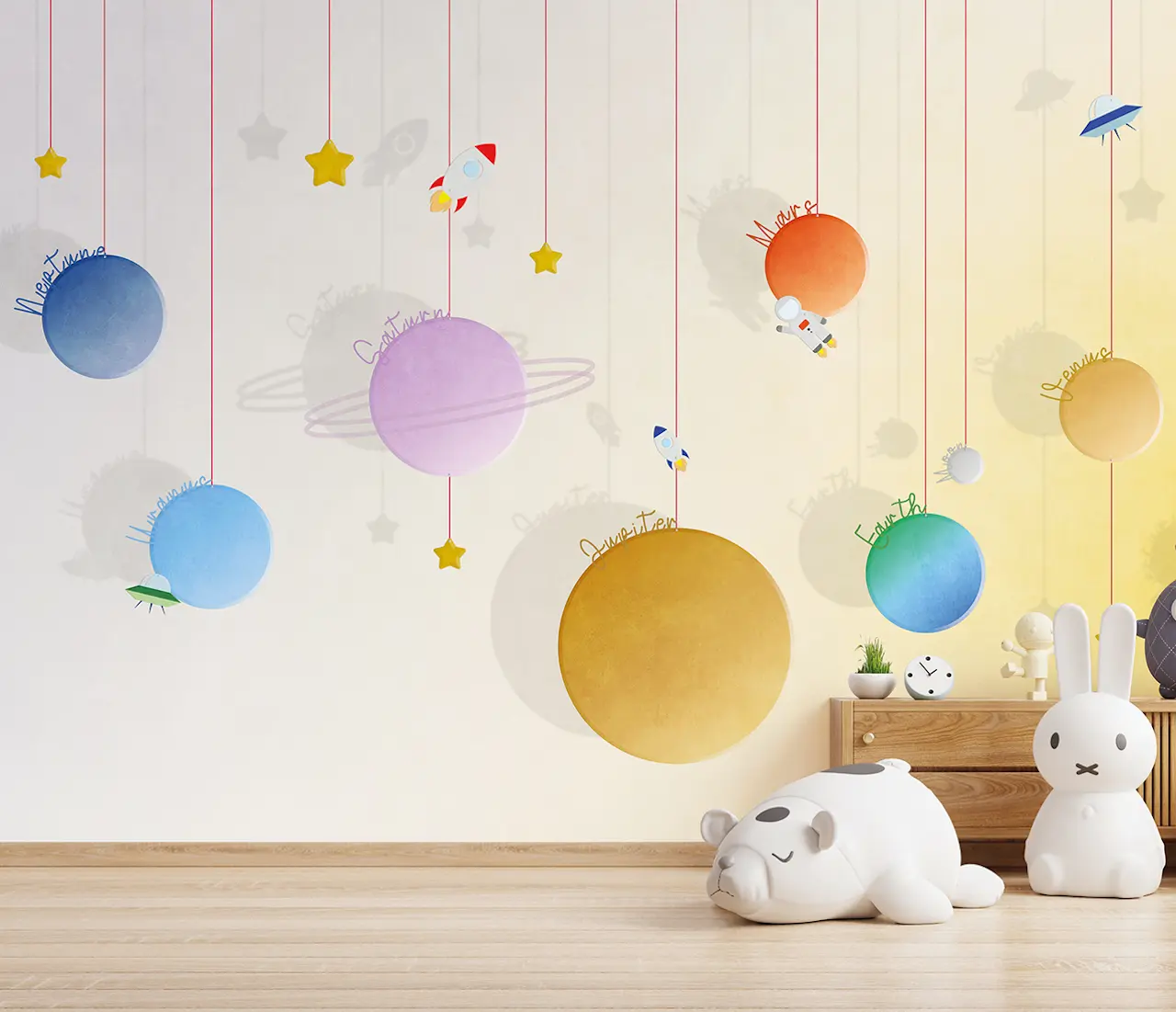 Space Bubbles_WallPepper Creative Team