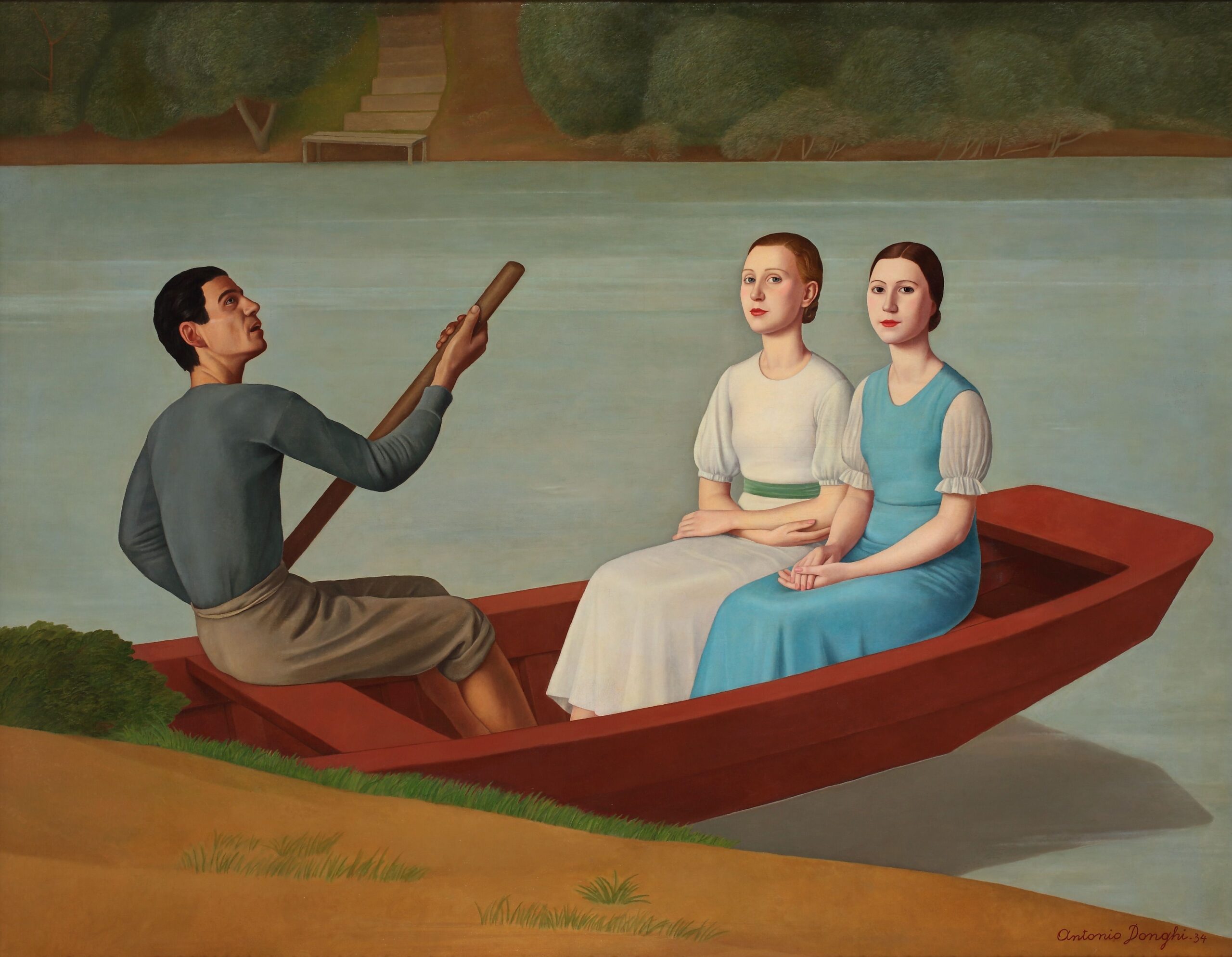 Antonio Donghi mostra roma palazzo merulana