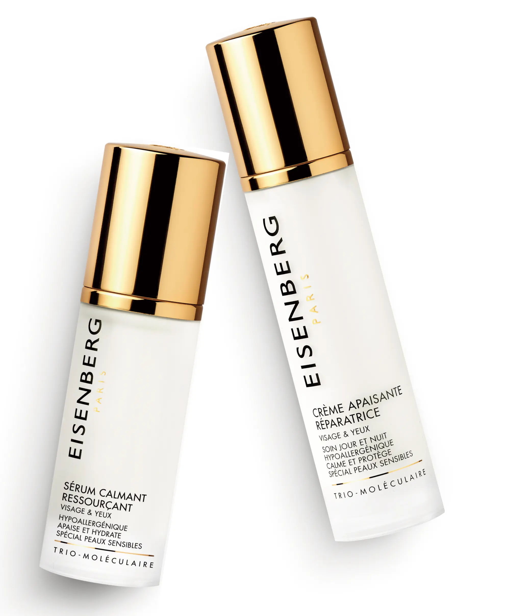 Sérum Calmant Ressourcant e Crème Apaisante Réparatrice by Eisenberg, gli alleati del freddo