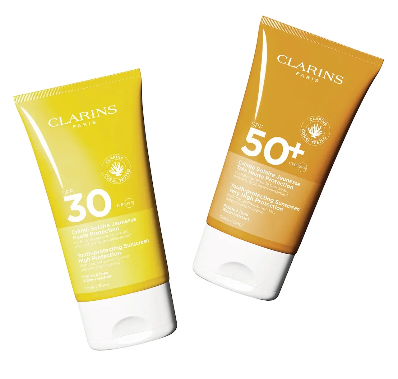 Crema Solare Giovinezza Alta Protezione e Protezione Molto Alta SPF30 e SPF50+