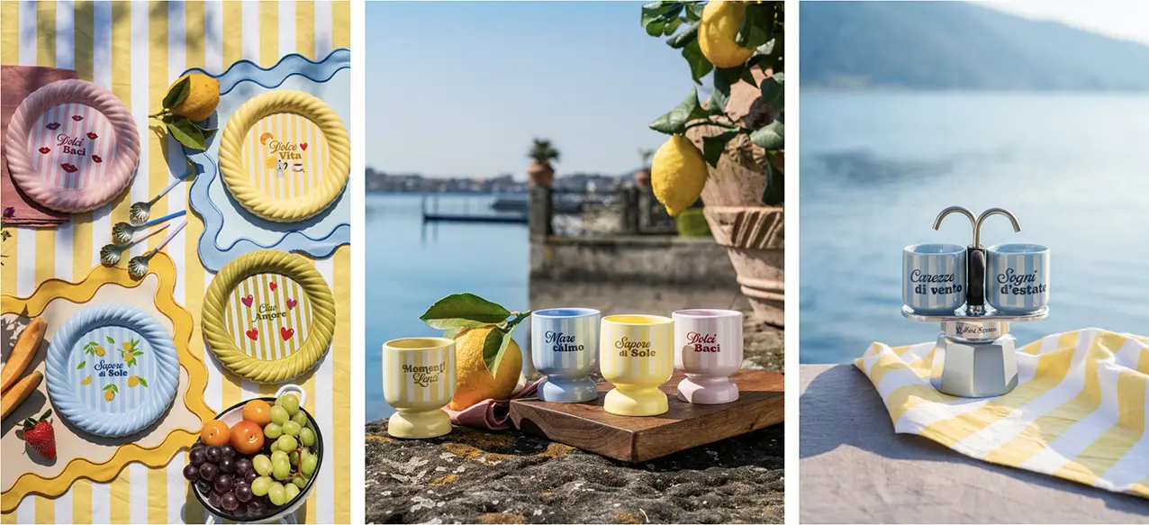 Bialetti, azienda italiana icona del caffè nel mondo, annuncia il lancio di Sapore di Sole, la nuova ed esclusiva collezione pensata per trasformare il rito del caffè in un autentico viaggio sensoriale nella dolce vita mediterranea.