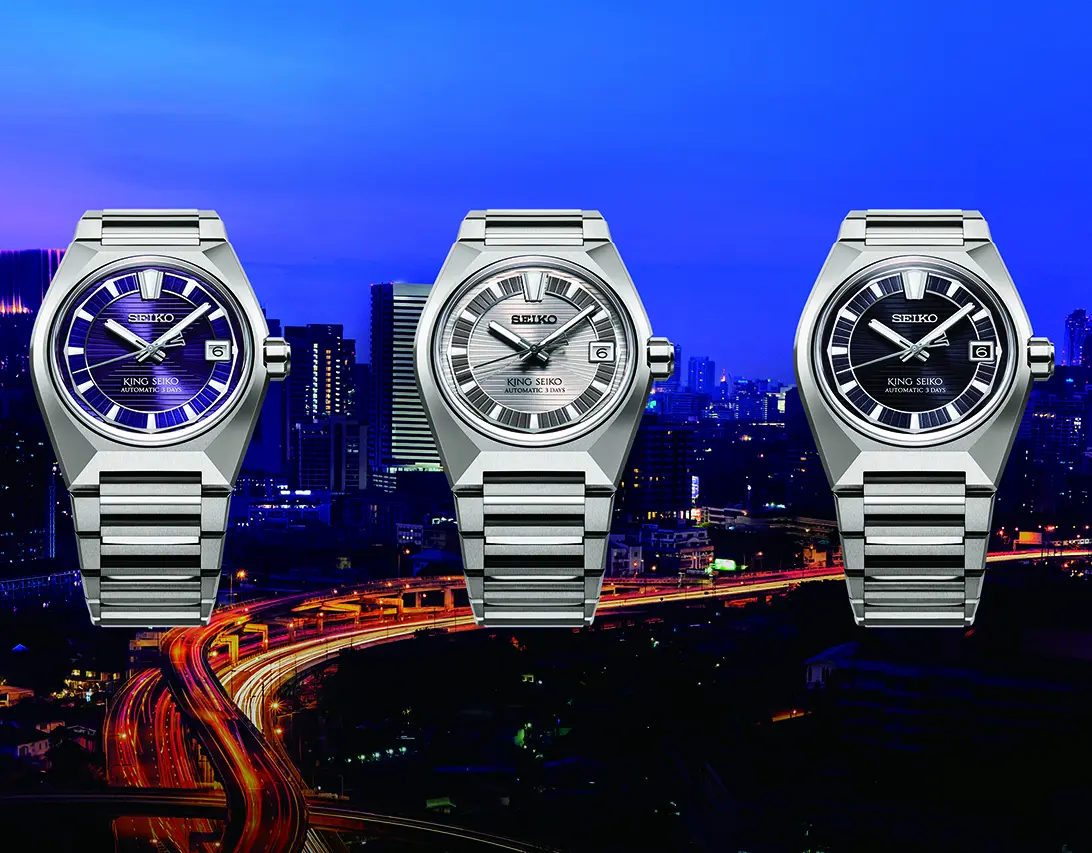 La collezione King Seiko VANAC si amplia con tre nuove creazioni in titanio