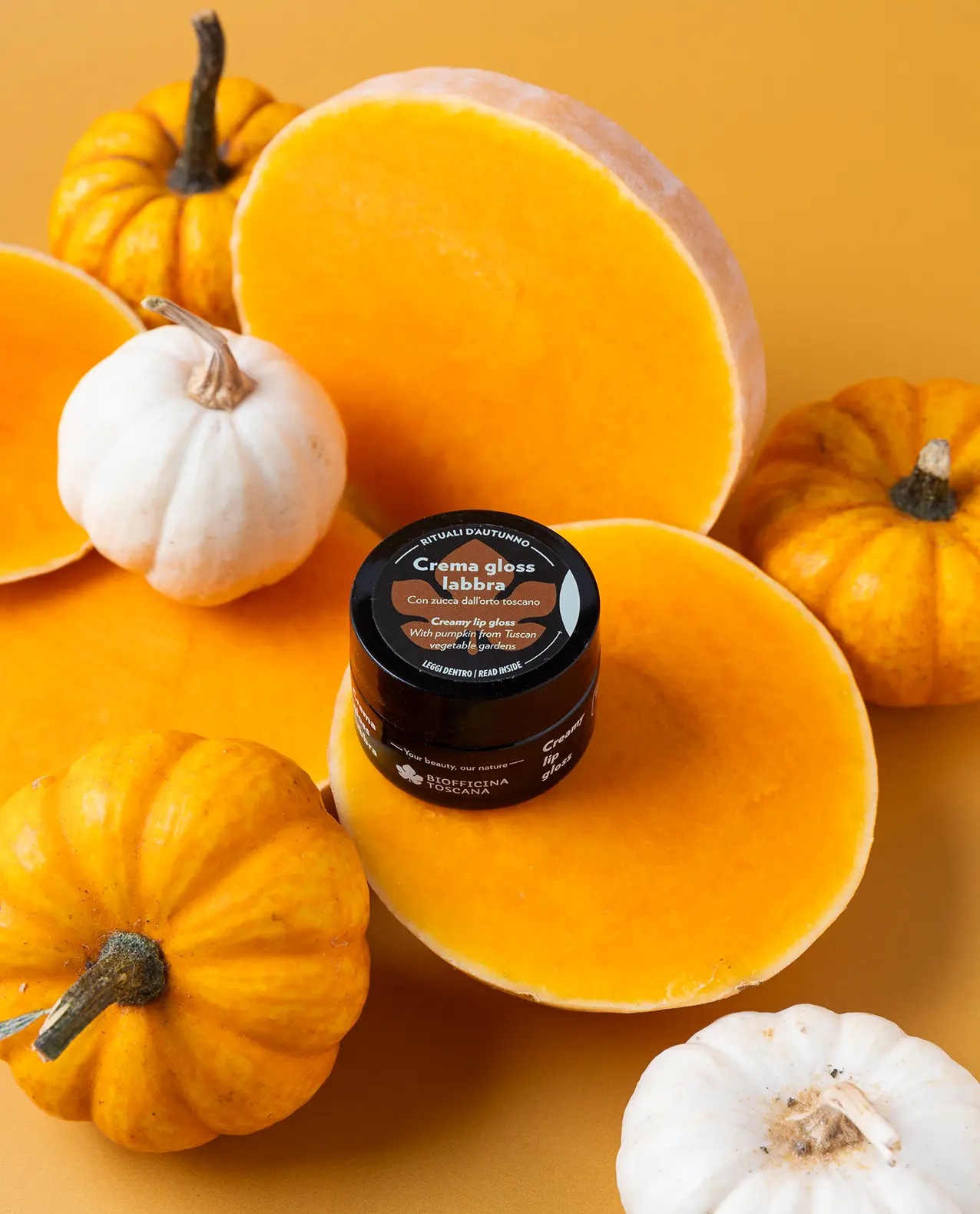 La magia della zucca applicata alla bellezza di Biofficina Toscana